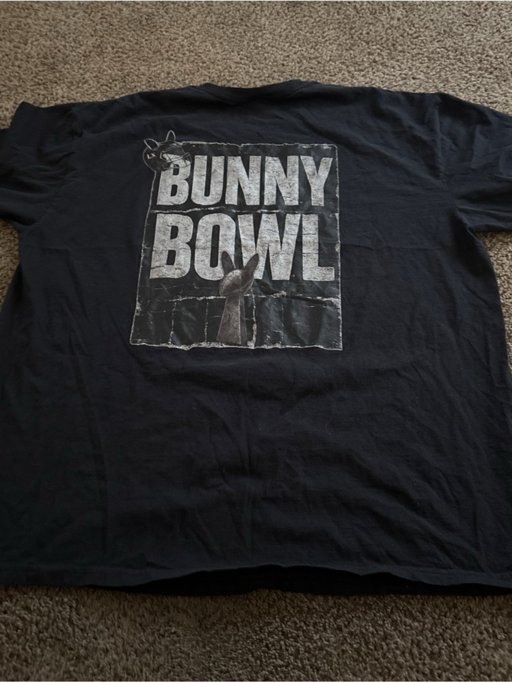 Comfort Colors Black Bunny Bowl Graphic Tee